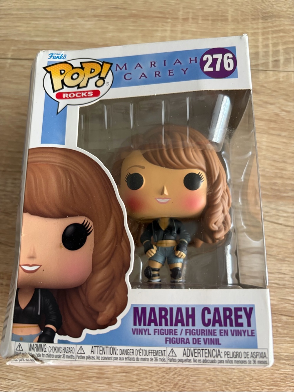 Funko Mariah Carey Pop! Rocks Vinyl Figure - Brown Hair